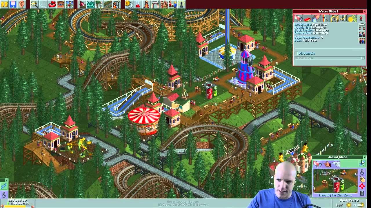 Rollercoaster Tycoon Scenario 9